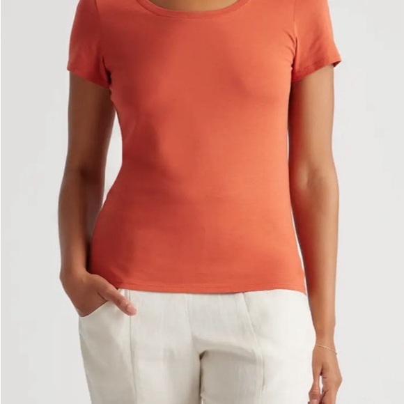 Quince Cotton modalscoop neck-tee BurntSienna
BUNDLEDEAL2-$25
BRAND NEW SEALED - Picture 7 of 9